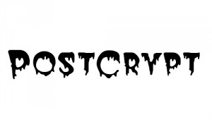 Postcrypt Font