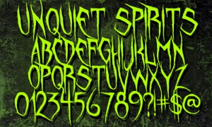 Unquiet Spirits Font